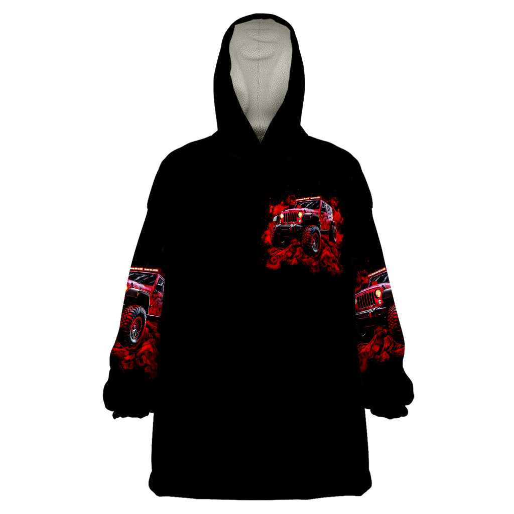 red-jeep-wearable-blanket-hoodie-jeep-because-im-too-lazy-to-ride-a-mountain-bike