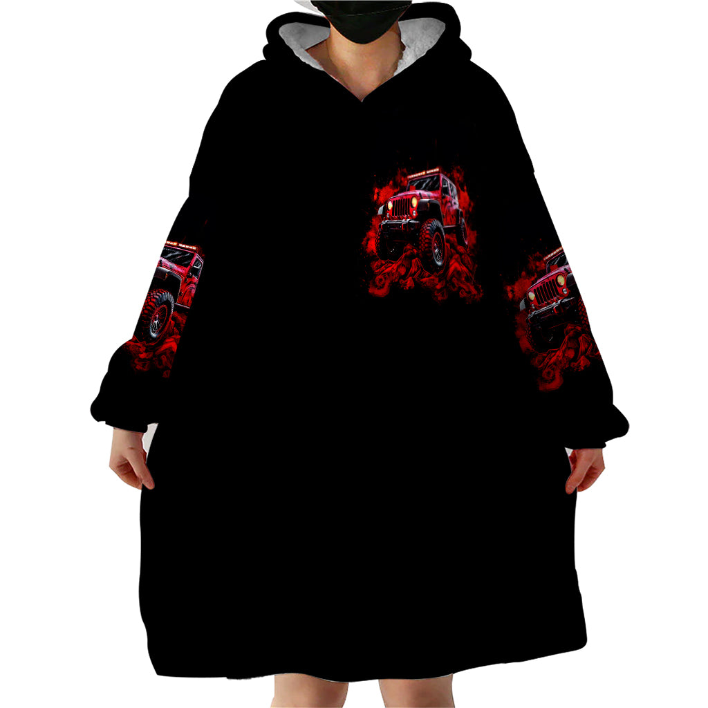 red-jeep-wearable-blanket-hoodie-jeep-because-im-too-lazy-to-ride-a-mountain-bike
