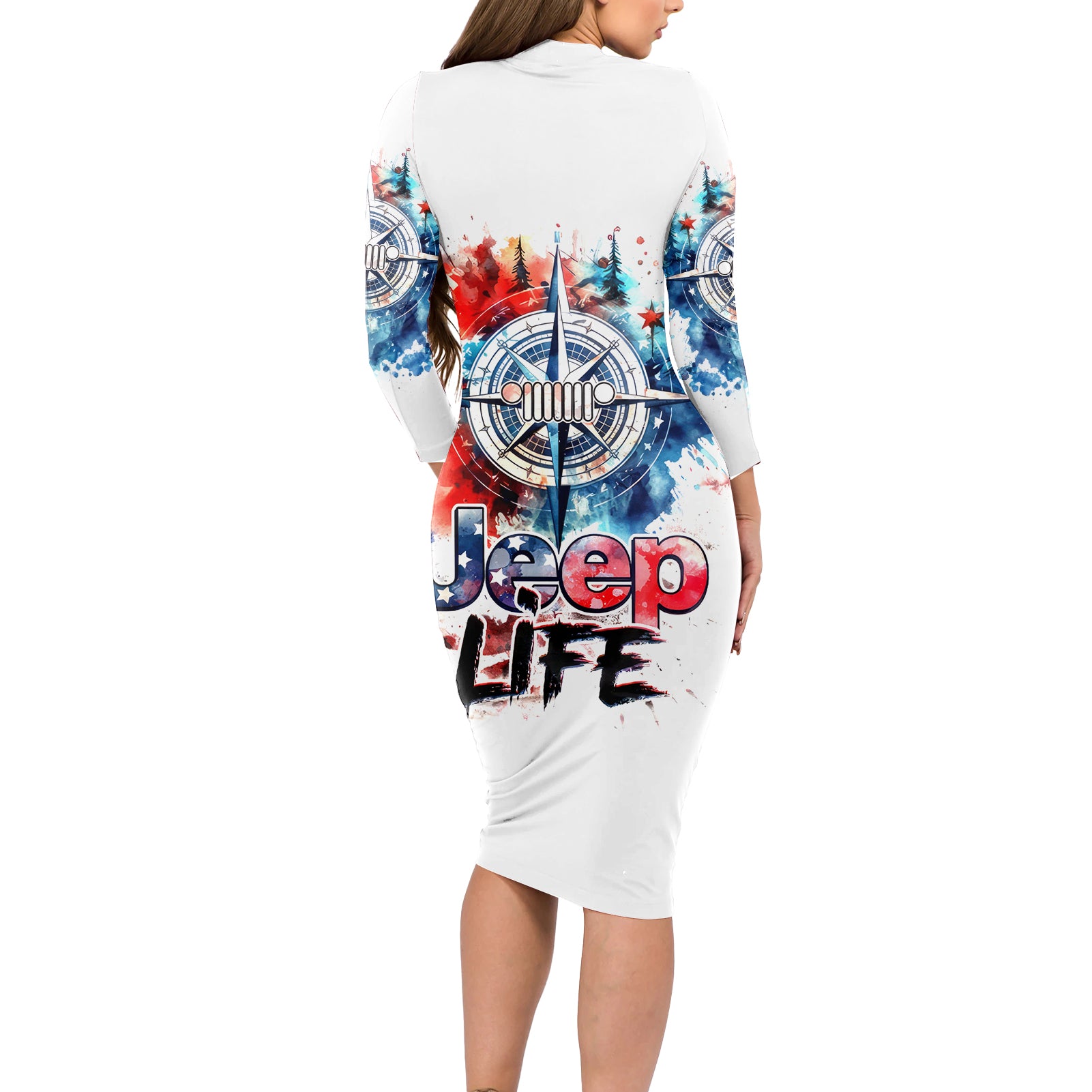 compass-jeep-long-sleeve-bodycon-dress-jeep-life-american-flag