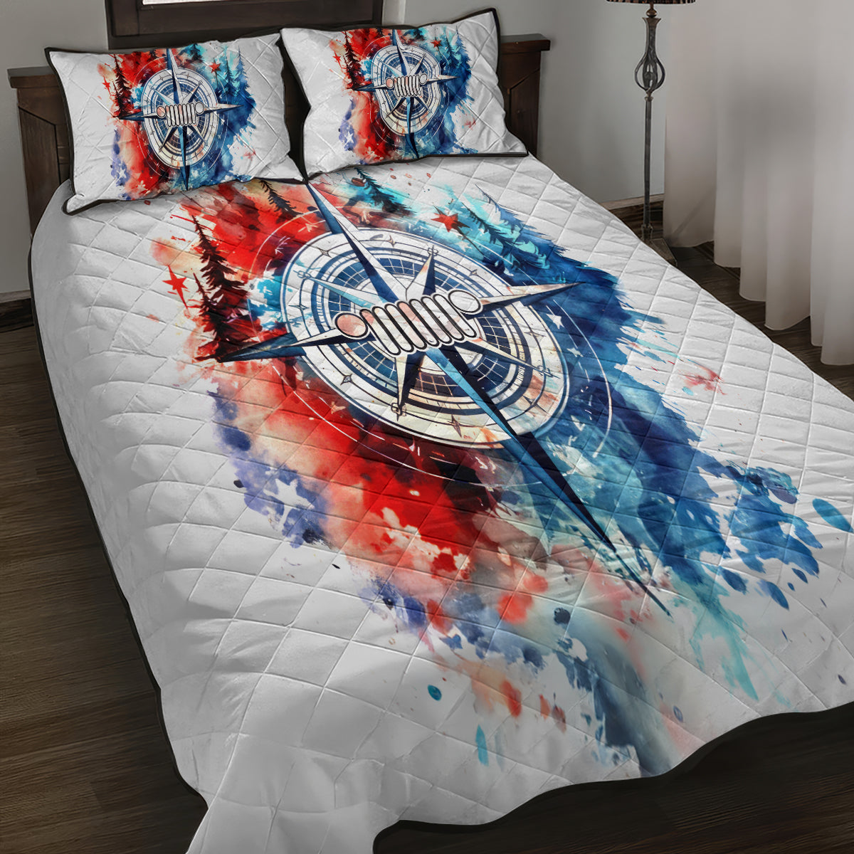 compass-jeep-quilt-bed-set-jeep-life-american-flag