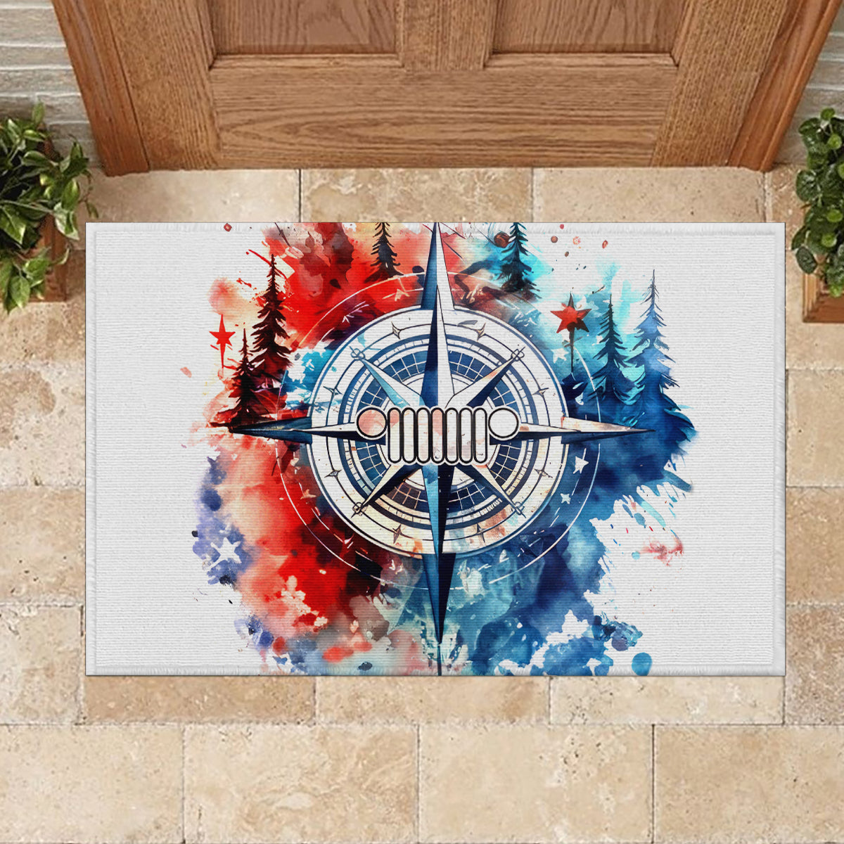 compass-jeep-rubber-doormat-jeep-life-american-flag