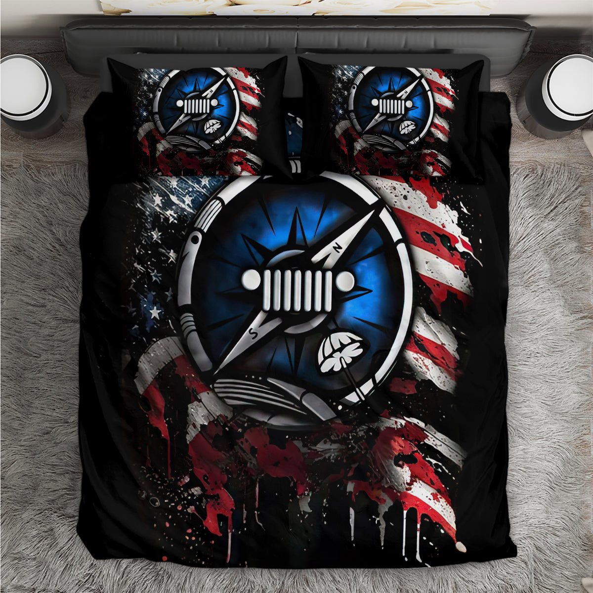 compass-jeep-bedding-set-jeep-life-american-flag