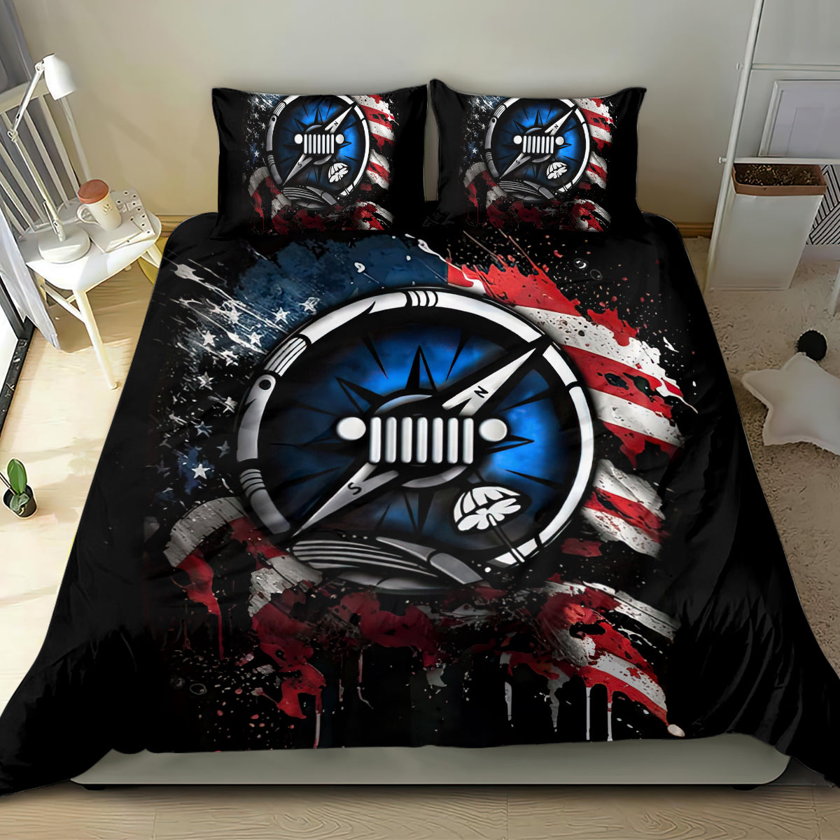 compass-jeep-bedding-set-jeep-life-american-flag