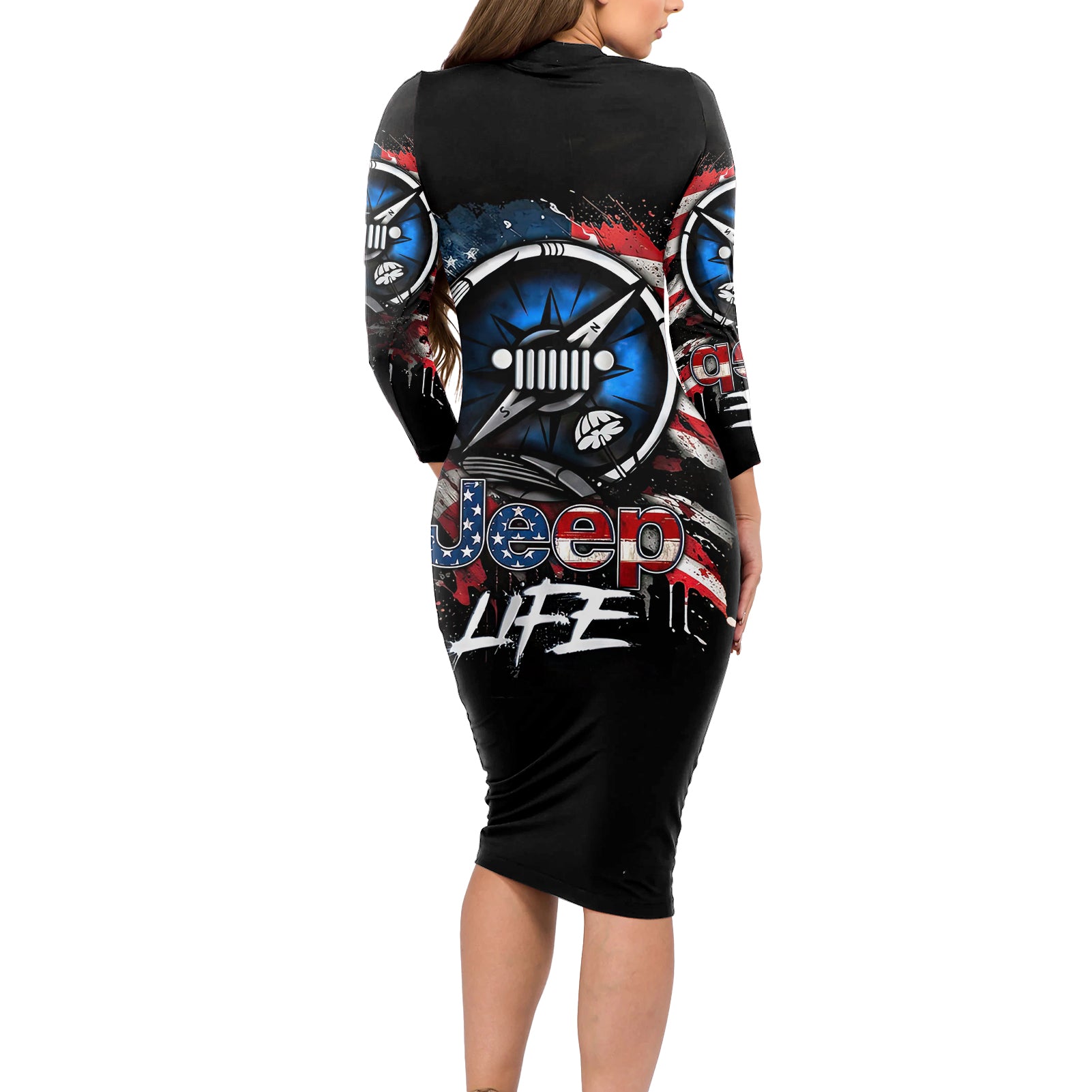 compass-jeep-long-sleeve-bodycon-dress-jeep-life-american-flag