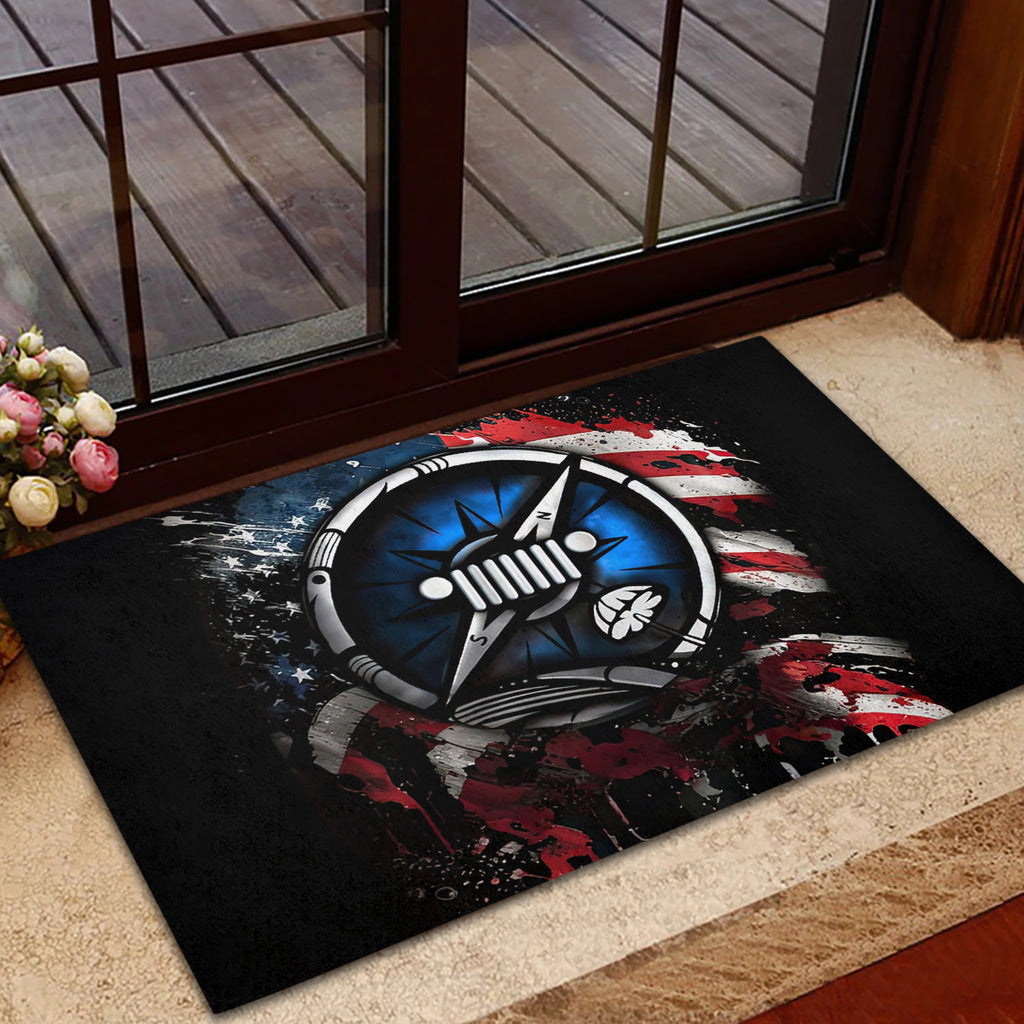 compass-jeep-rubber-doormat-jeep-life-american-flag