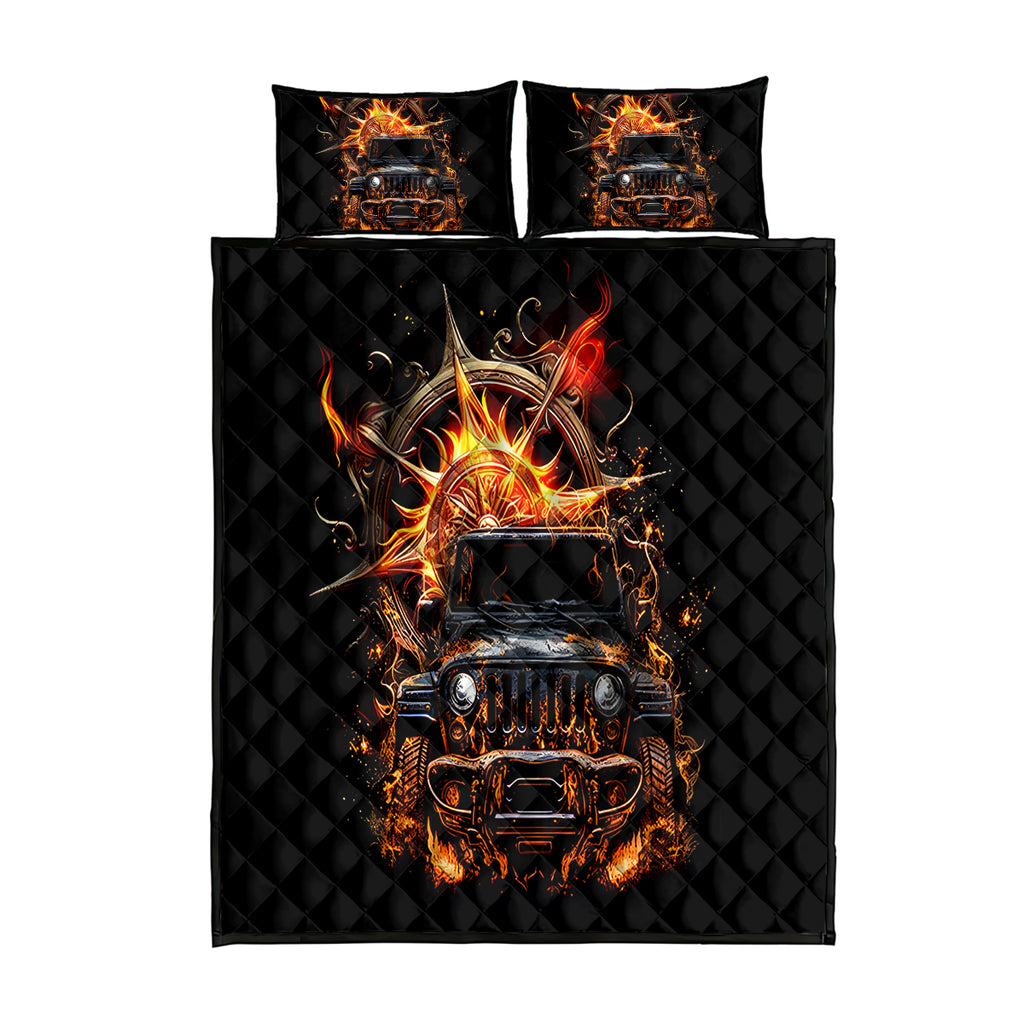 flame-compass-jeep-quilt-bed-set-fire-jeep-life