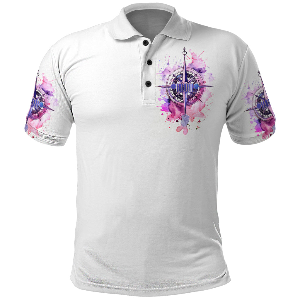 pink-compass-jeep-polo-shirt-jeepsy-soul