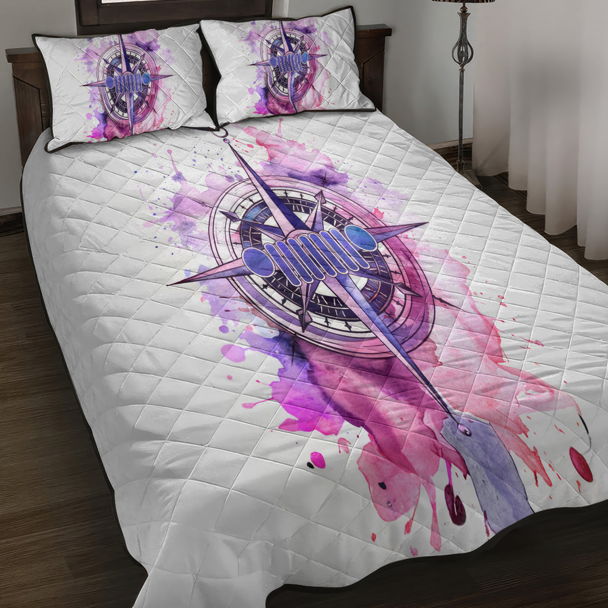 pink-compass-jeep-quilt-bed-set-jeepsy-soul