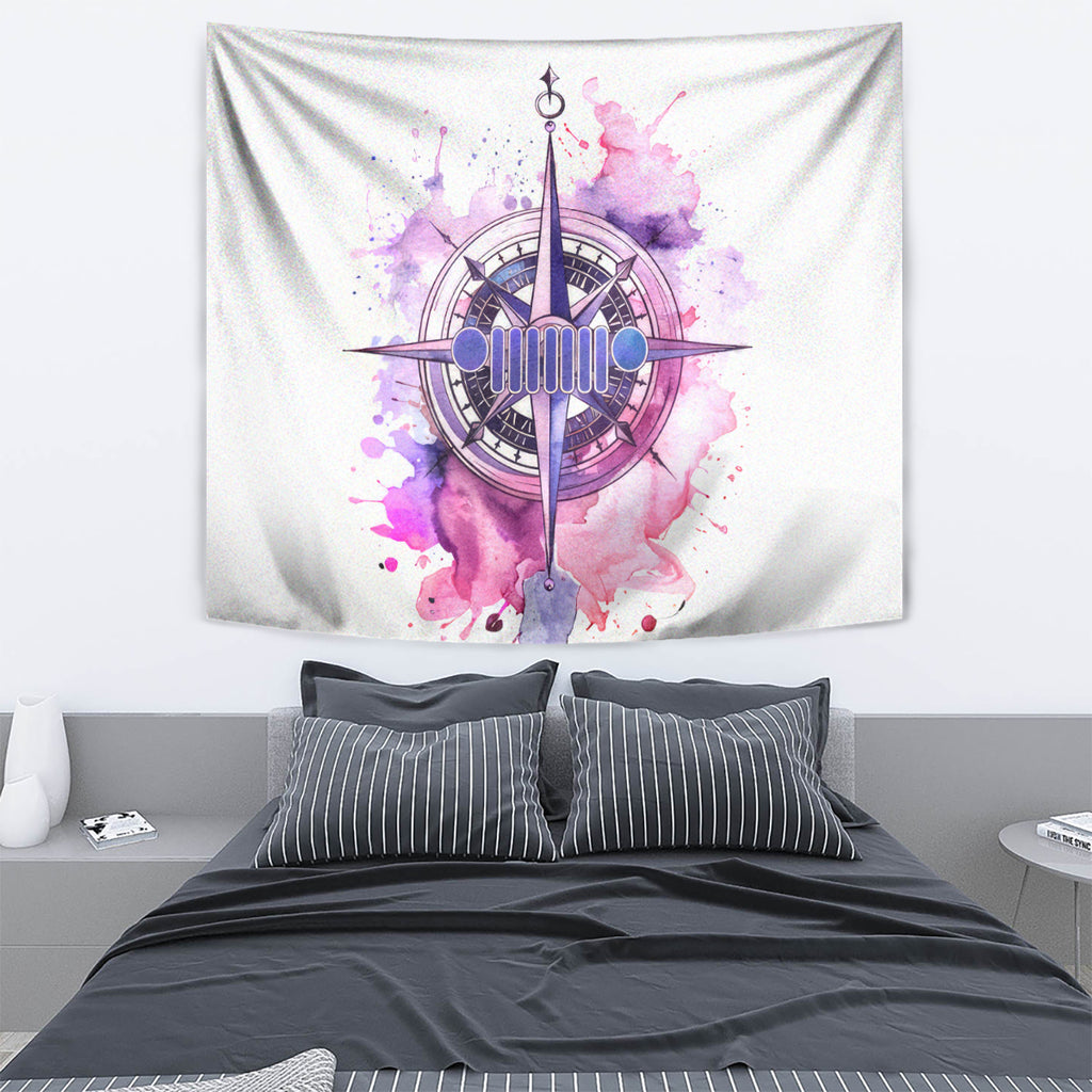 pink-compass-jeep-tapestry-jeepsy-soul