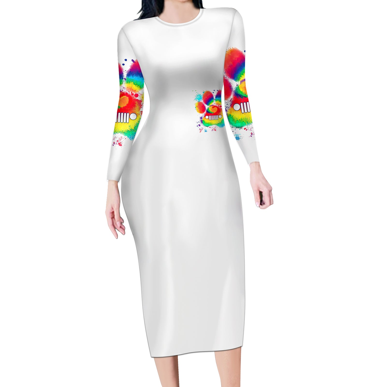 dog-jeep-long-sleeve-bodycon-dress-just-a-girl-who-loves-jeeps-and-dogs
