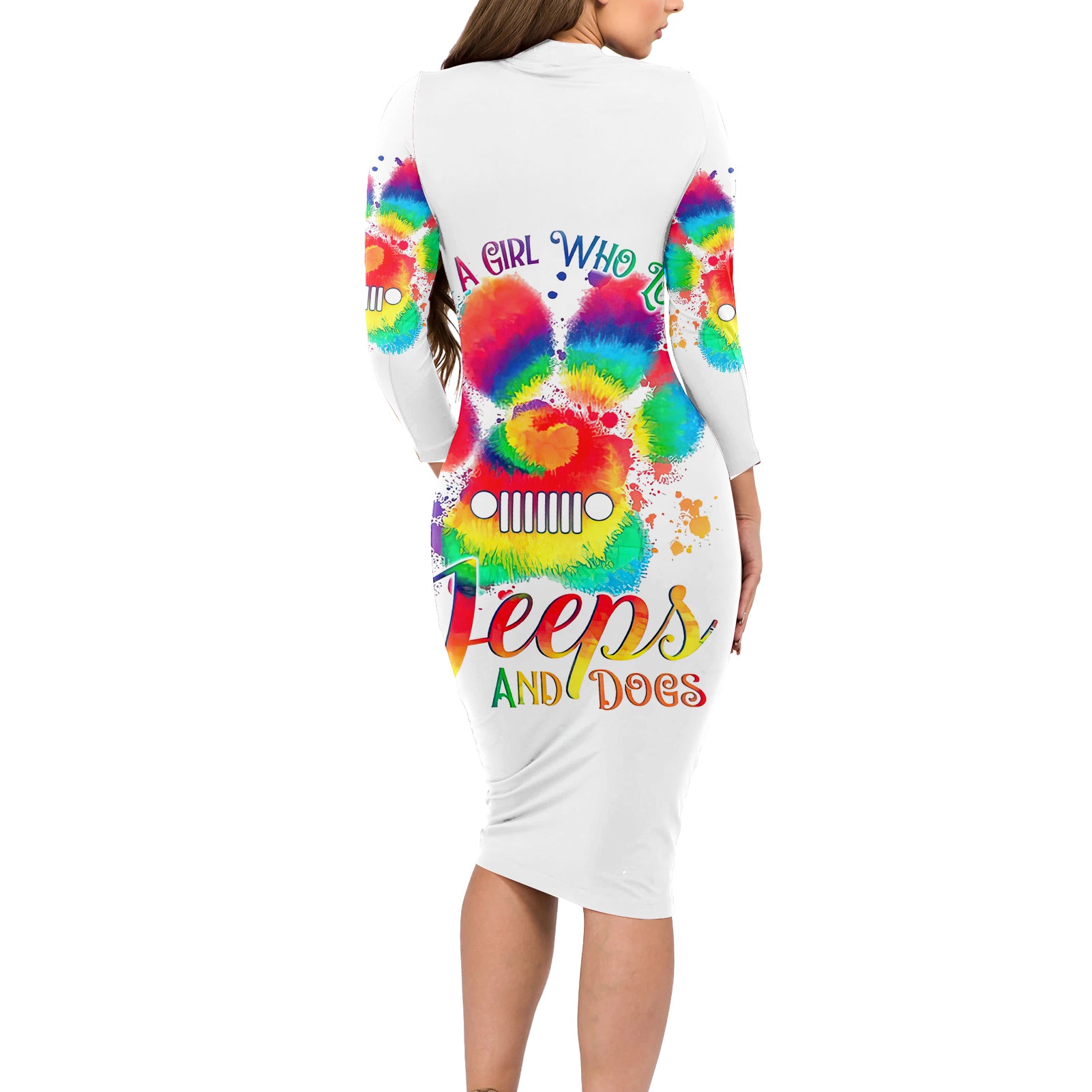 dog-jeep-long-sleeve-bodycon-dress-just-a-girl-who-loves-jeeps-and-dogs