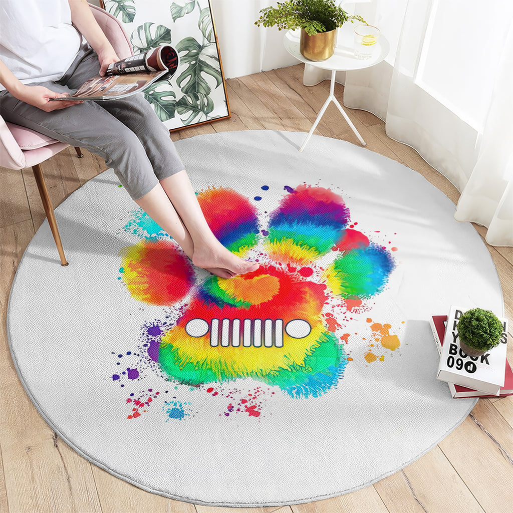 dog-jeep-round-carpet-just-a-girl-who-loves-jeeps-and-dogs