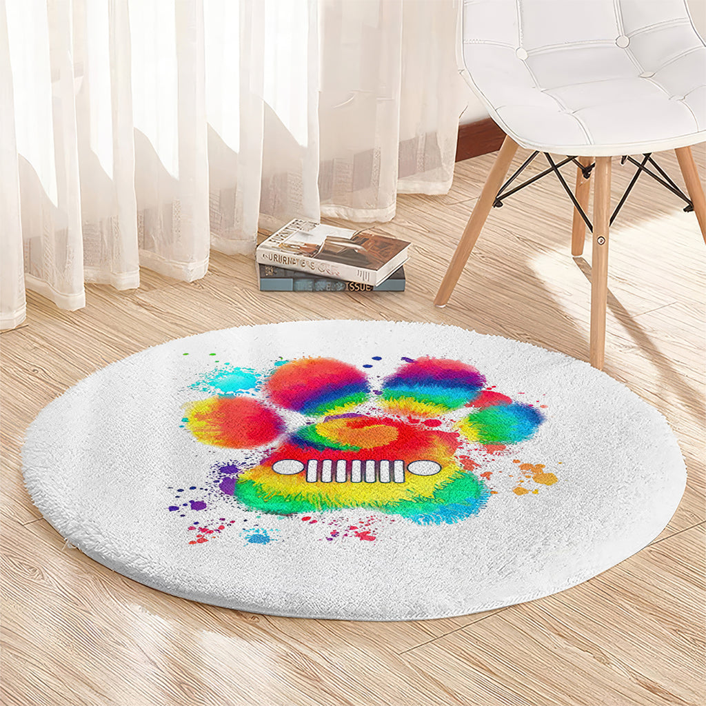 dog-jeep-round-carpet-just-a-girl-who-loves-jeeps-and-dogs
