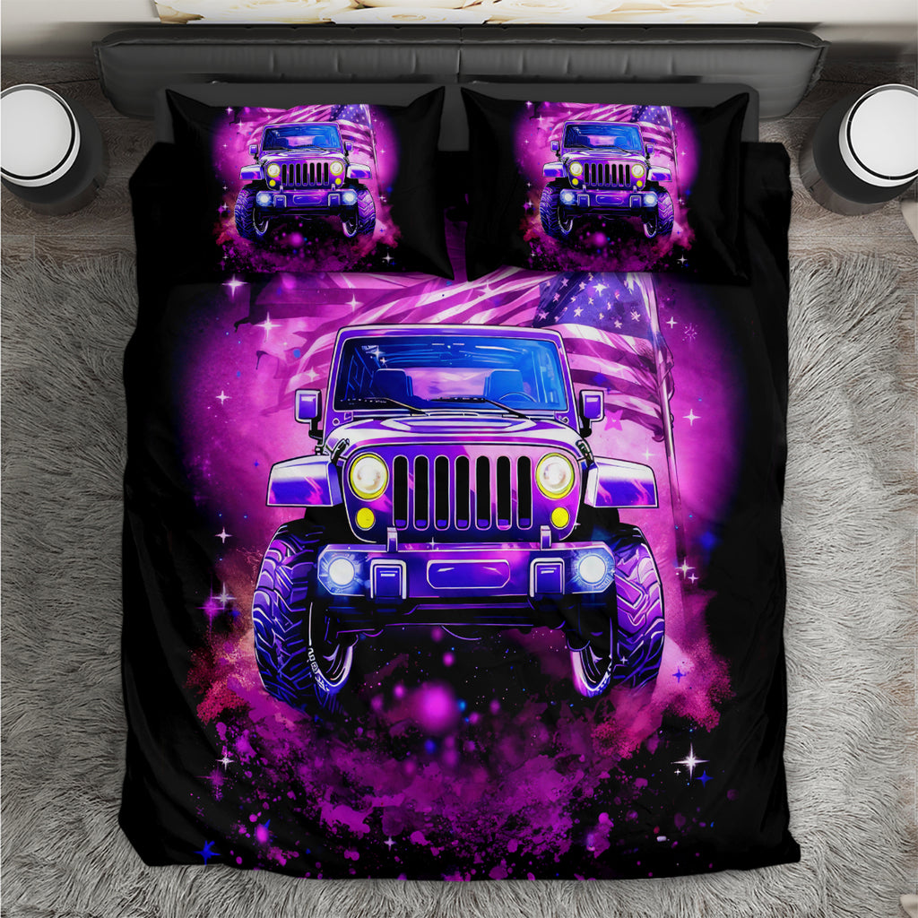 pink-jeep-bedding-set-pink-jeep-american-flag