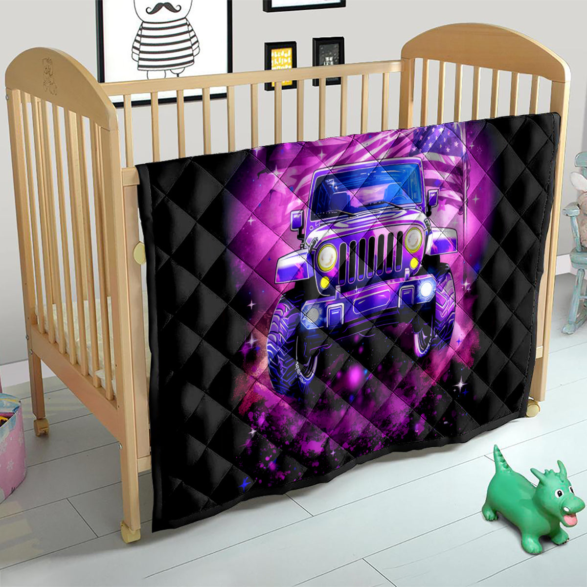 pink-jeep-quilt-pink-jeep-american-flag