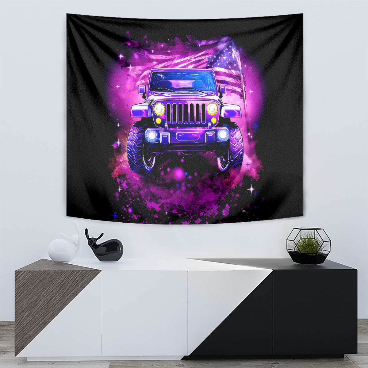 pink-jeep-tapestry-pink-jeep-american-flag