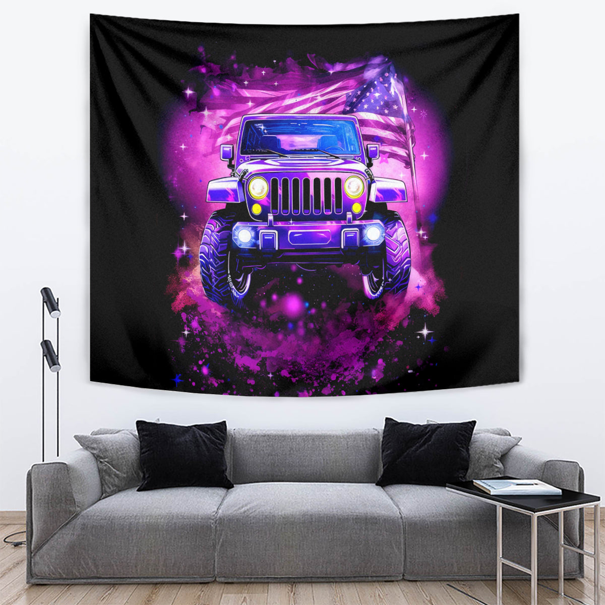 pink-jeep-tapestry-pink-jeep-american-flag