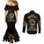skull-jeep-couples-matching-mermaid-dress-and-long-sleeve-button-shirt-never-underestimate-an-old-man-with-a-jeep