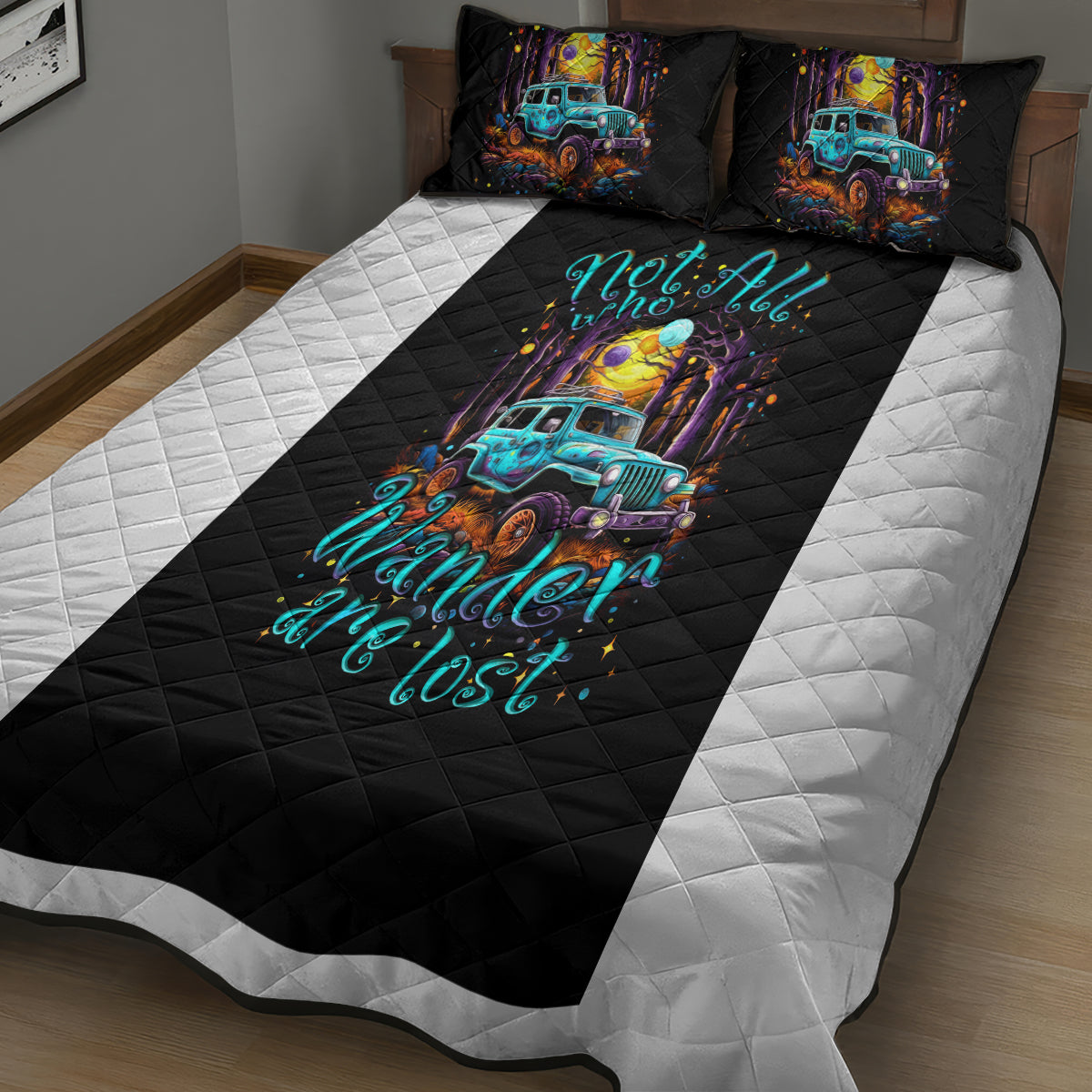 blue-jeep-quilt-bed-set-not-all-who-wander-are-lost
