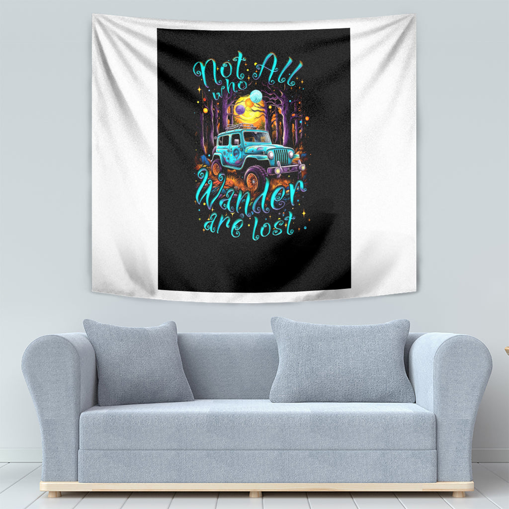 blue-jeep-tapestry-not-all-who-wander-are-lost