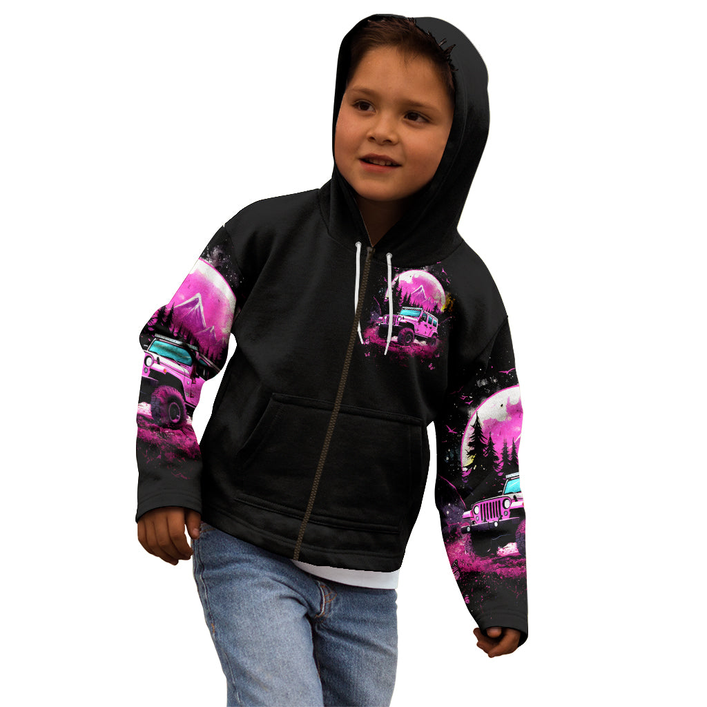 pink-jeep-kid-hoodie-not-all-who-wander-are-lost