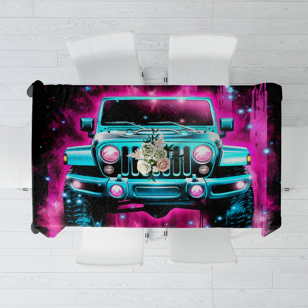 pink-jeep-tablecloth-on-the-dark-desert-highway-cool-wind-in-my-hair