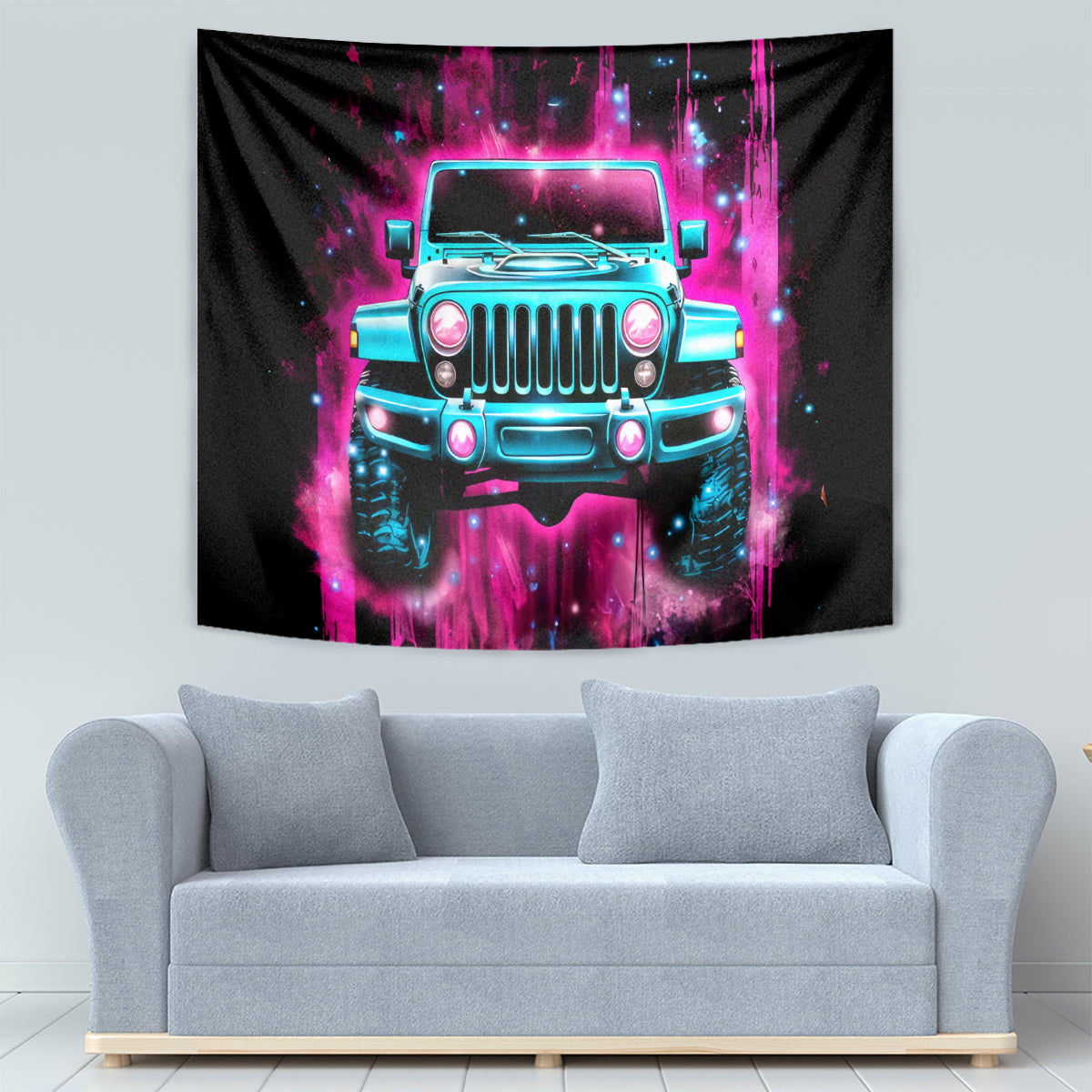 pink-jeep-tapestry-on-the-dark-desert-highway-cool-wind-in-my-hair