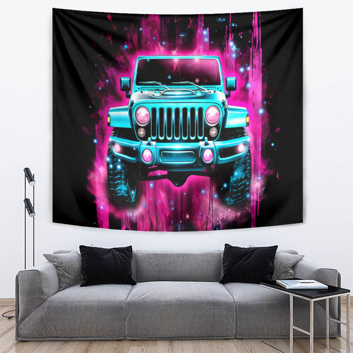 pink-jeep-tapestry-on-the-dark-desert-highway-cool-wind-in-my-hair