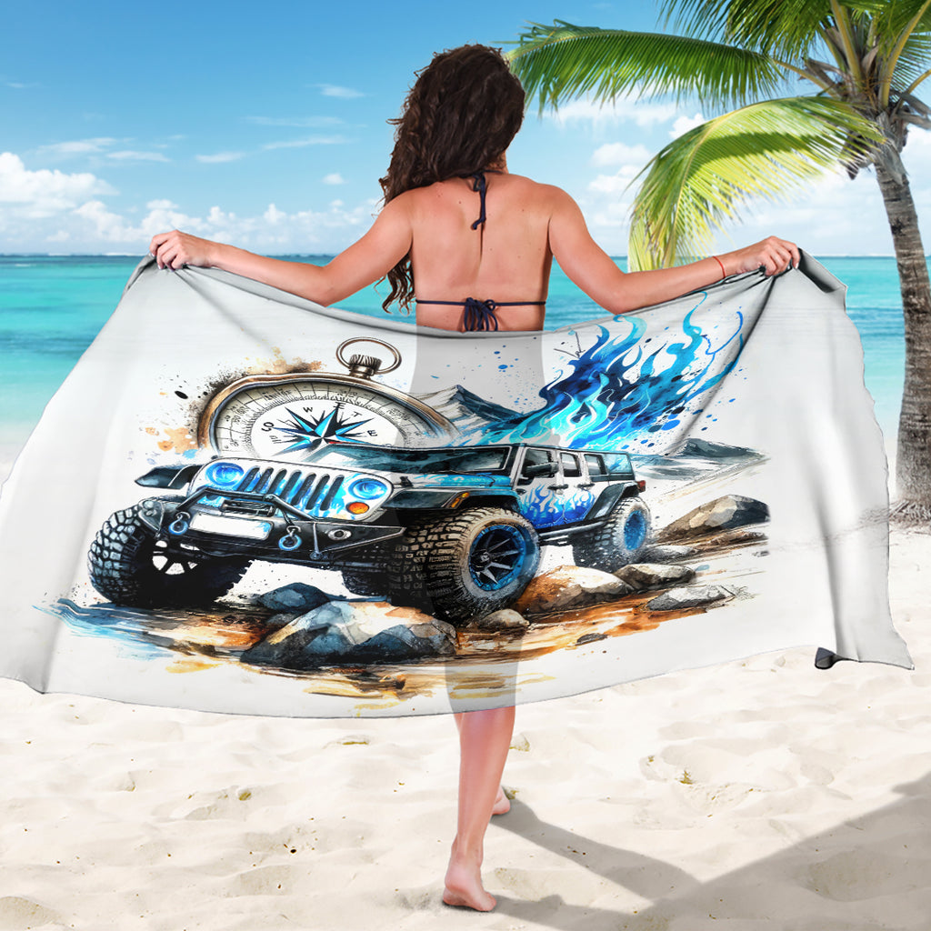 Blue Flame Jeep Sarong But Did You Die?