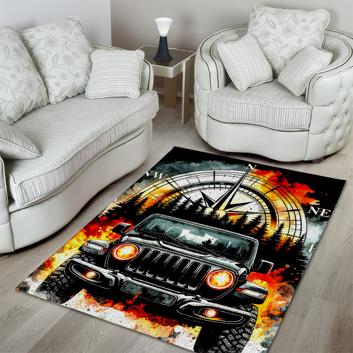 Black Jeep Area Rug I'm The Black Jeep Of The Family