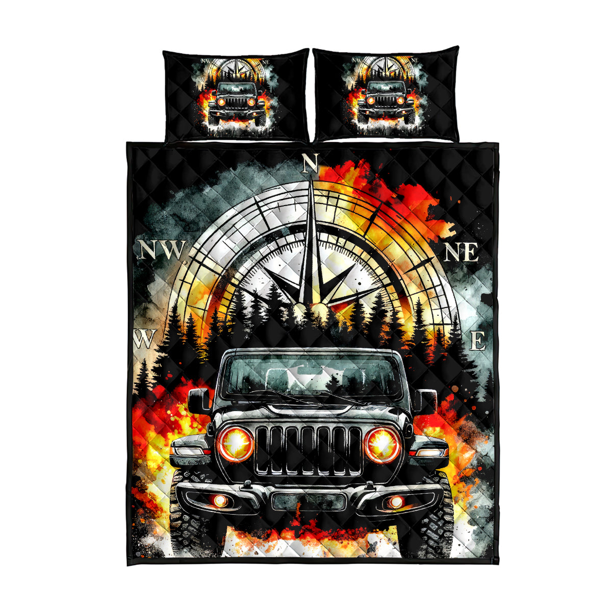 Black Jeep Quilt Bed Set I'm The Black Jeep Of The Family