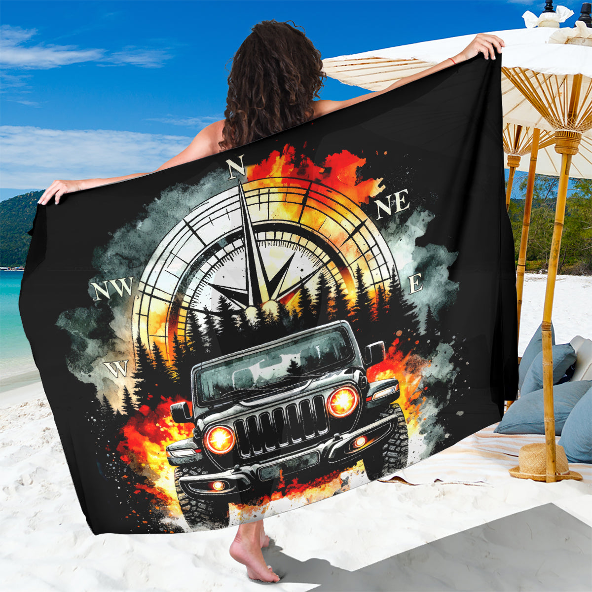 Black Jeep Sarong I'm The Black Jeep Of The Family