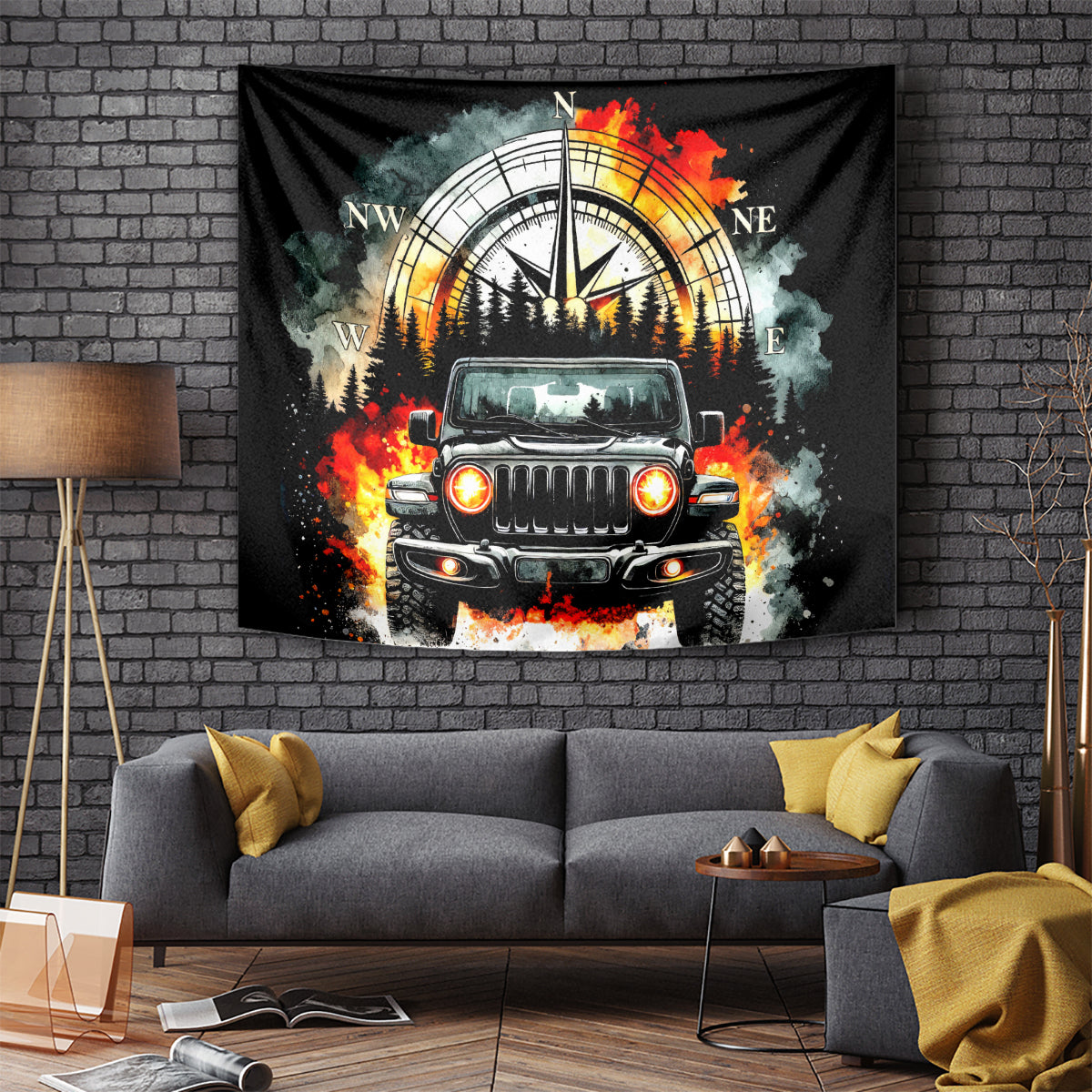 Black Jeep Tapestry I'm The Black Jeep Of The Family