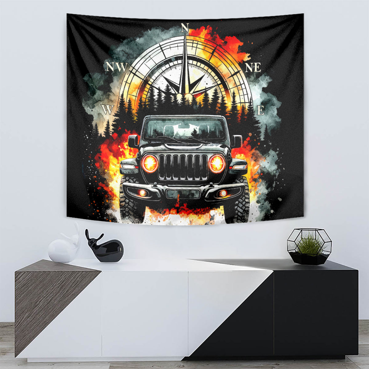 Black Jeep Tapestry I'm The Black Jeep Of The Family