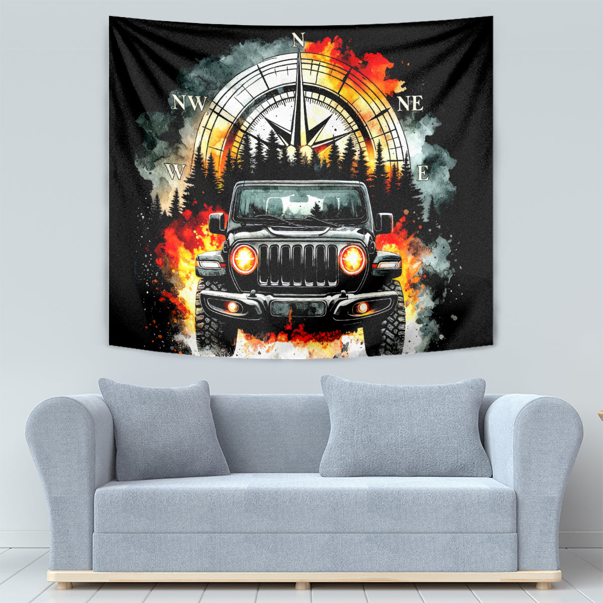 Black Jeep Tapestry I'm The Black Jeep Of The Family
