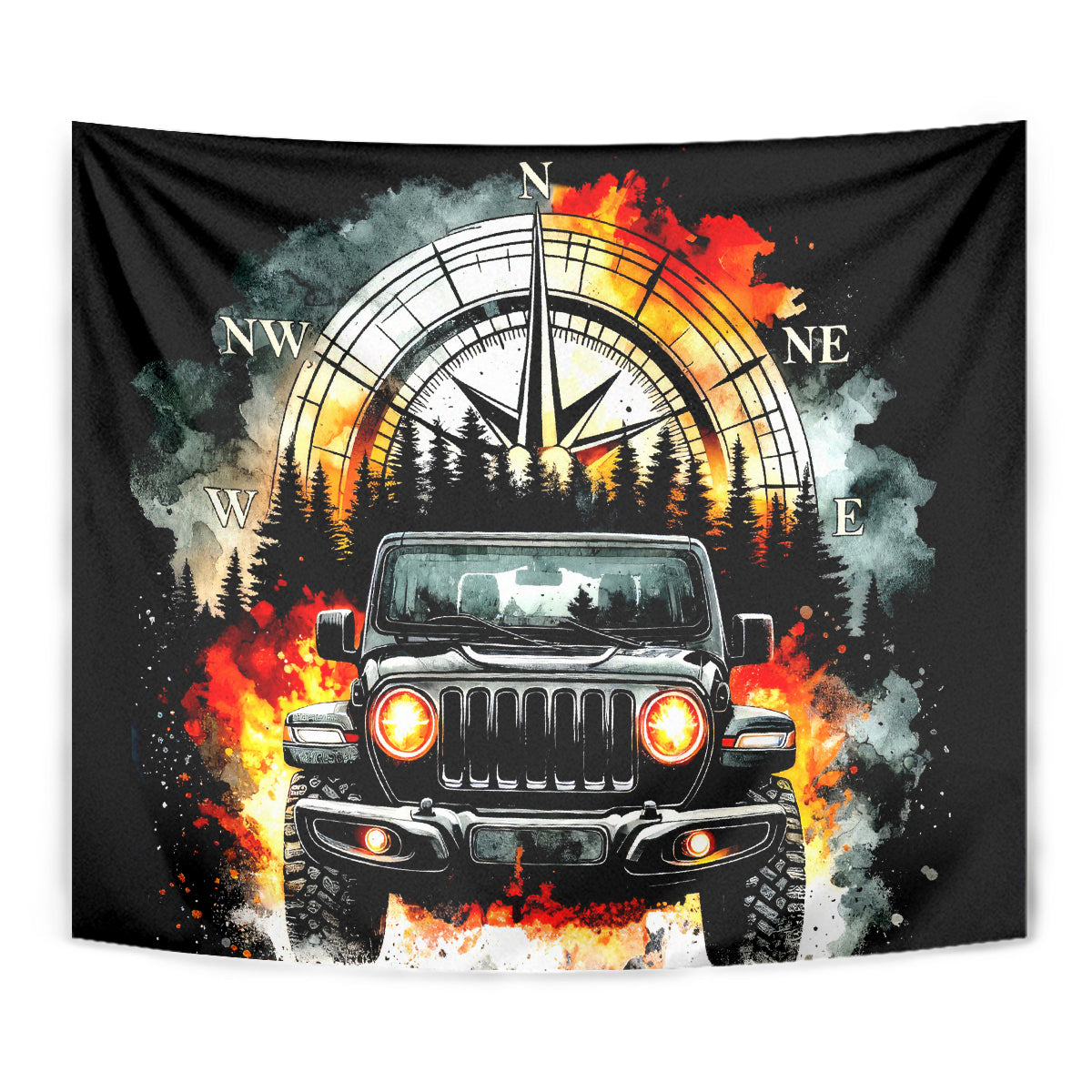 Black Jeep Tapestry I'm The Black Jeep Of The Family