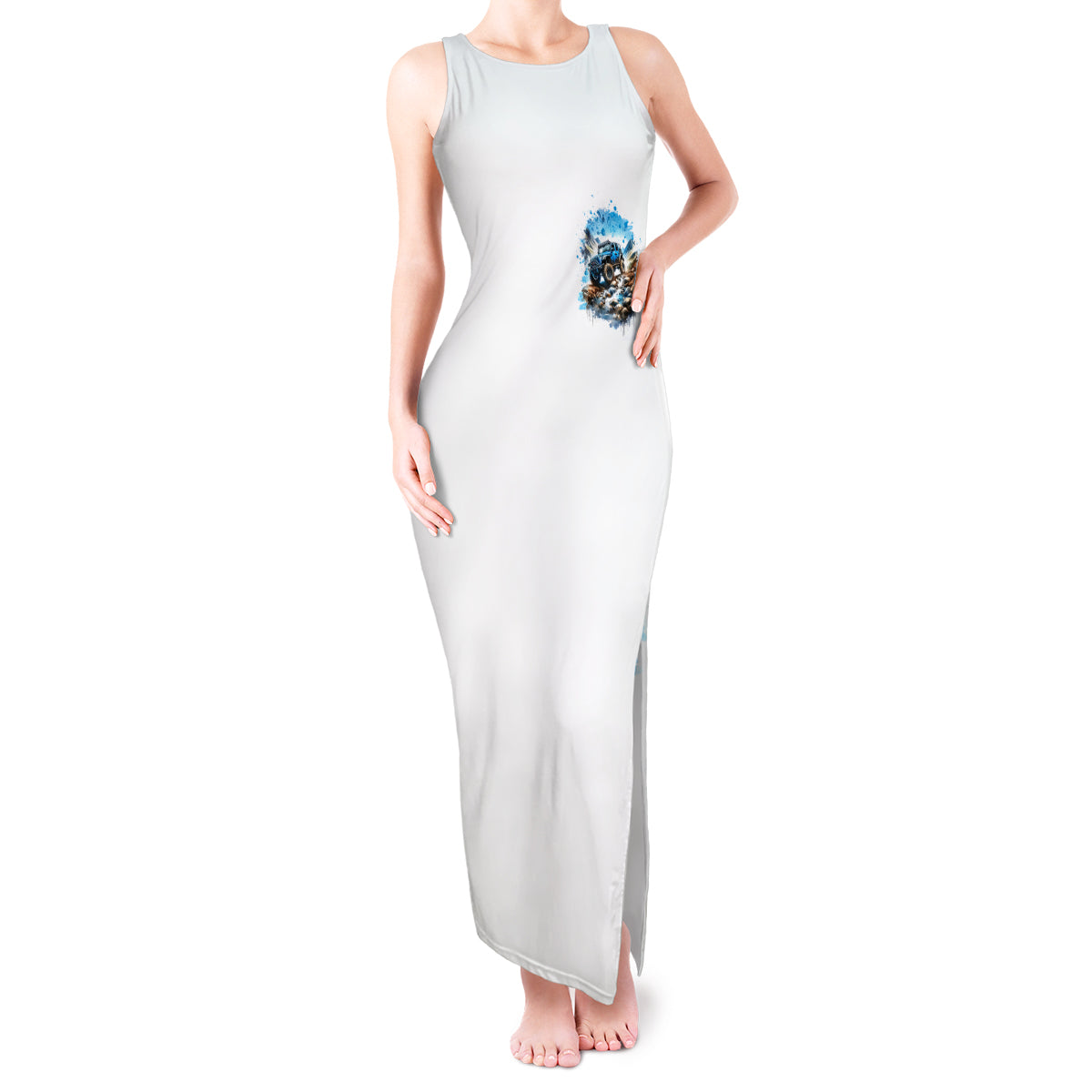 Mountain Jeep Tank Maxi Dress Because I'm Too Lazy To Ride A Mountain Bike
