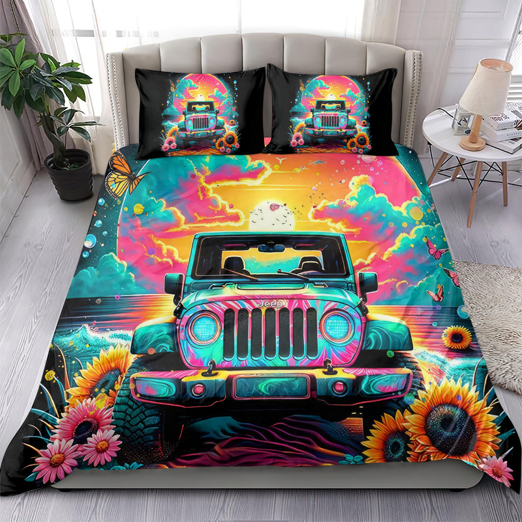 Beach Jeep Bedding Set The Best Grandmas Drive Jeeps