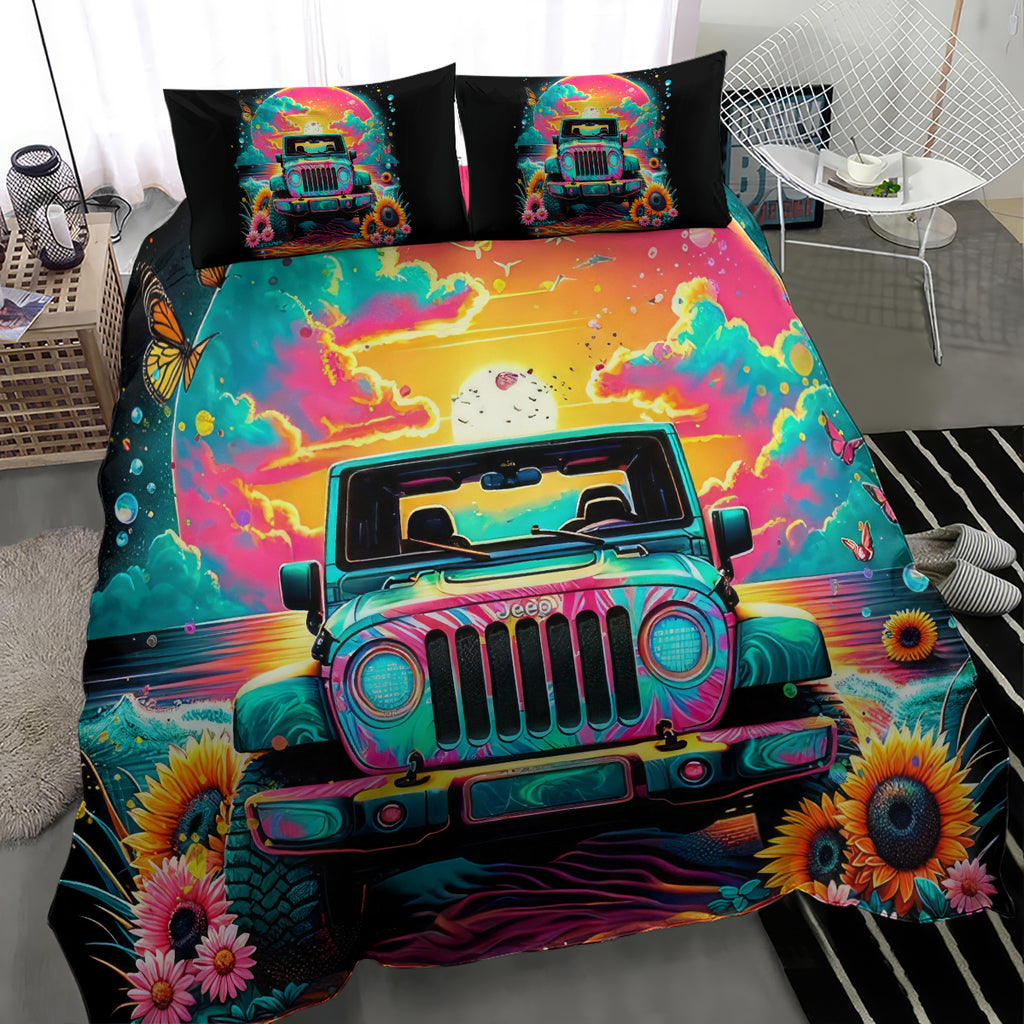 Beach Jeep Bedding Set The Best Grandmas Drive Jeeps