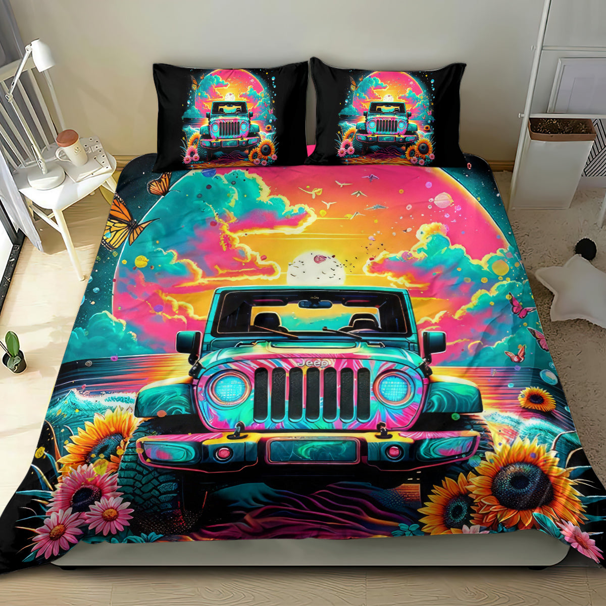 Beach Jeep Bedding Set The Best Grandmas Drive Jeeps