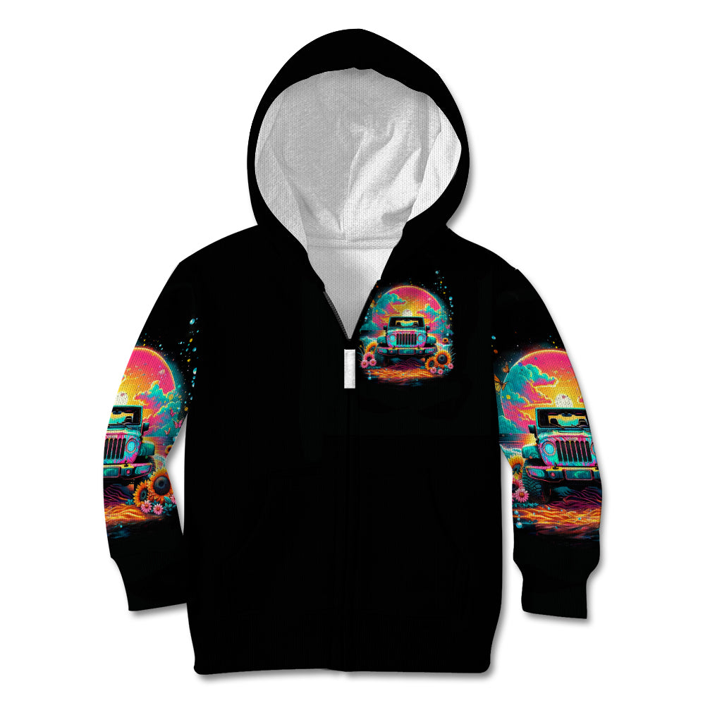 Beach Jeep Kid Hoodie The Best Grandmas Drive Jeeps