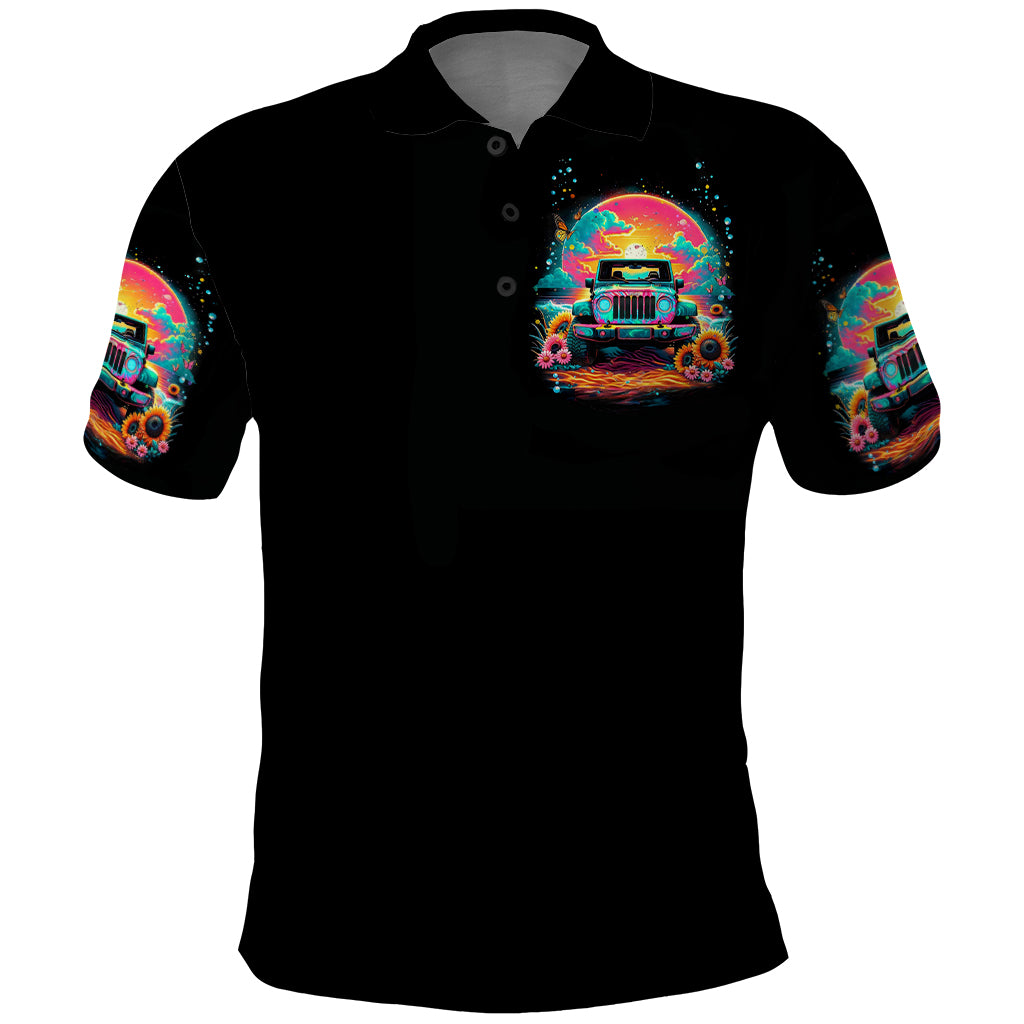 Beach Jeep Polo Shirt The Best Grandmas Drive Jeeps