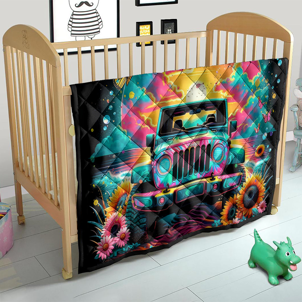 Beach Jeep Quilt The Best Grandmas Drive Jeeps