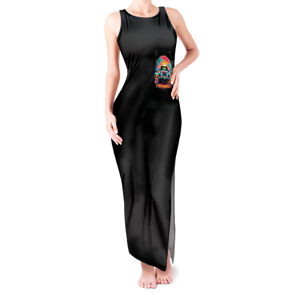 Beach Jeep Tank Maxi Dress The Best Grandmas Drive Jeeps
