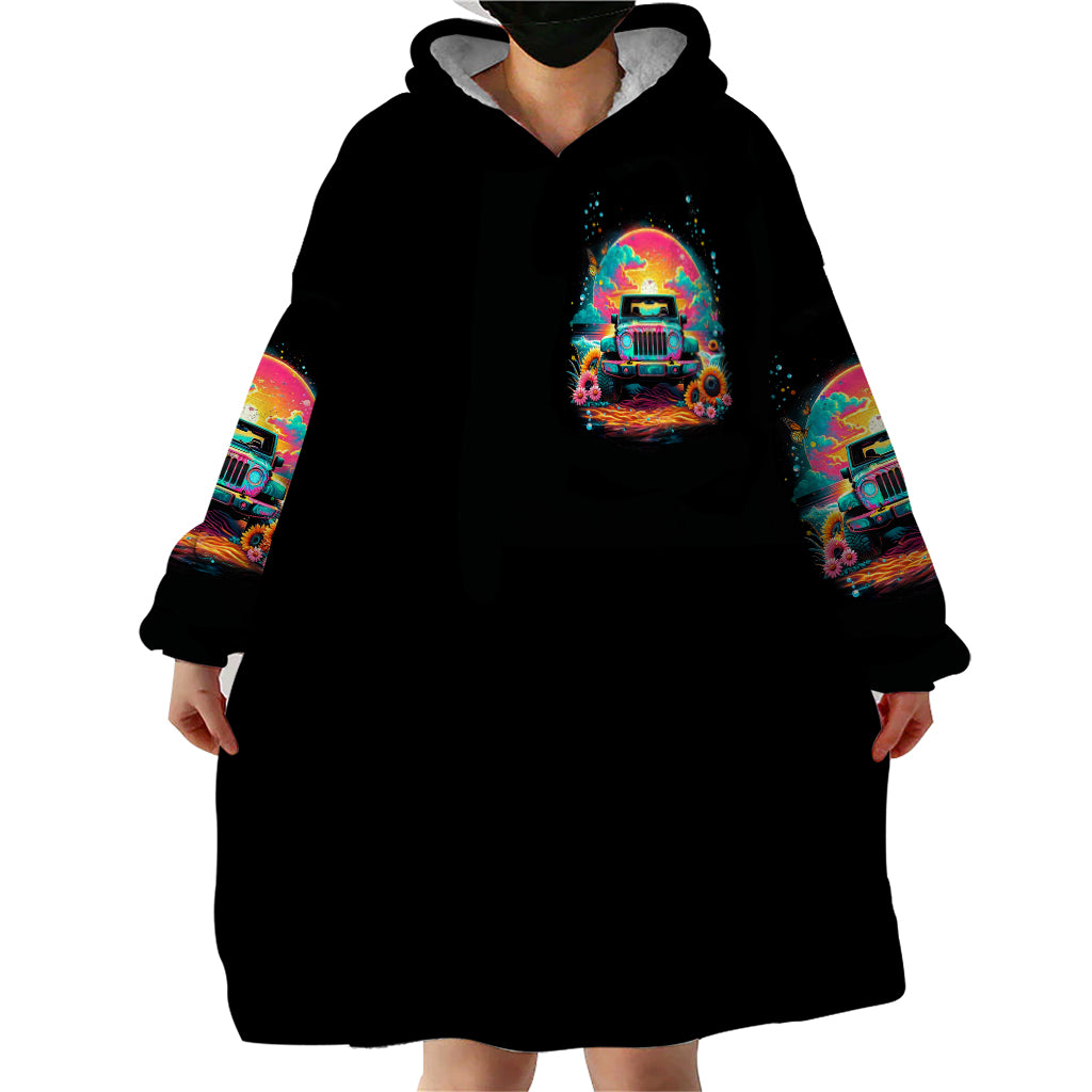 Beach Jeep Wearable Blanket Hoodie The Best Grandmas Drive Jeeps