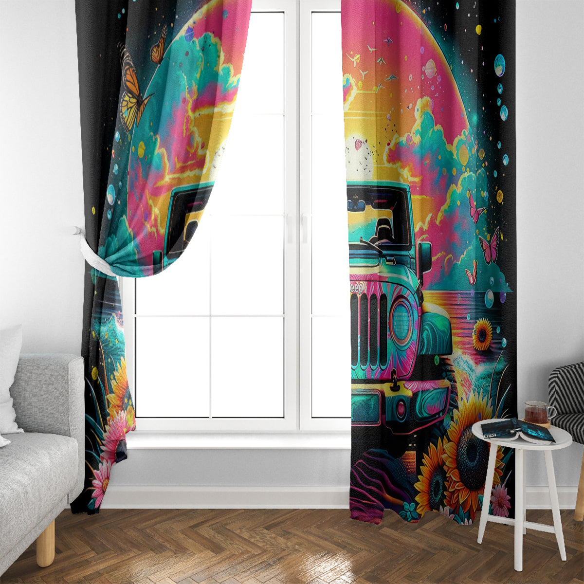 Beach Jeep Window Curtain The Best Grandmas Drive Jeeps