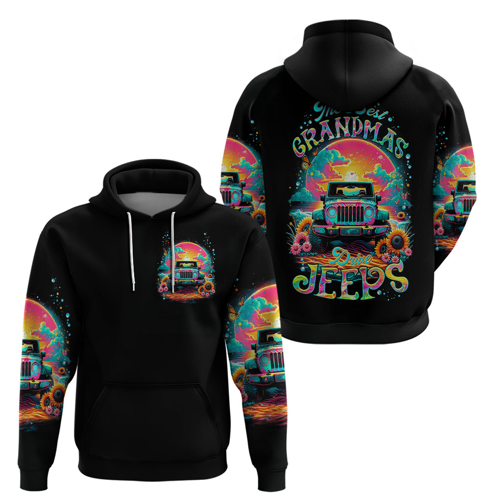 Beach Jeep Zip Hoodie The Best Grandmas Drive Jeeps