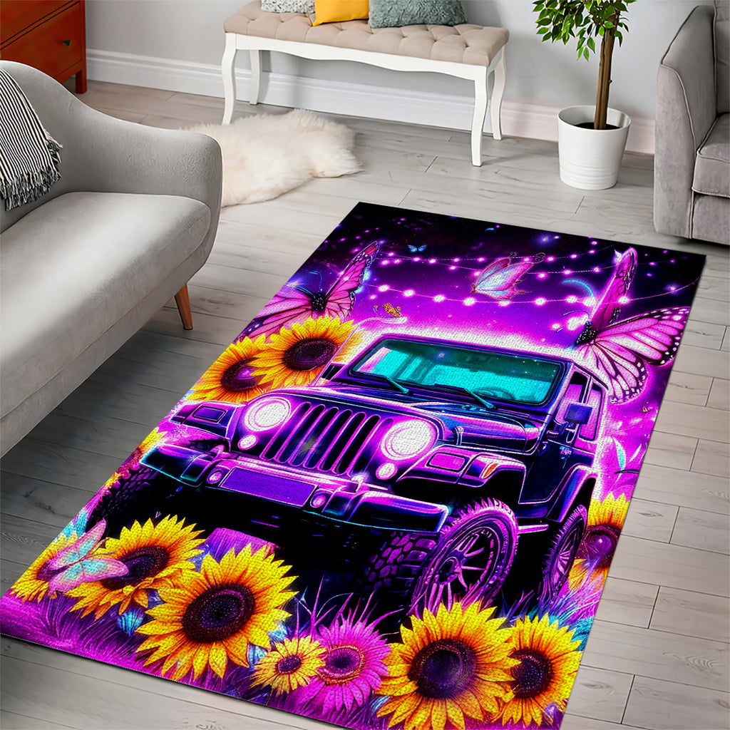 Buffterfly Jeep Area Rug The Best Grandmas Drive Jeeps