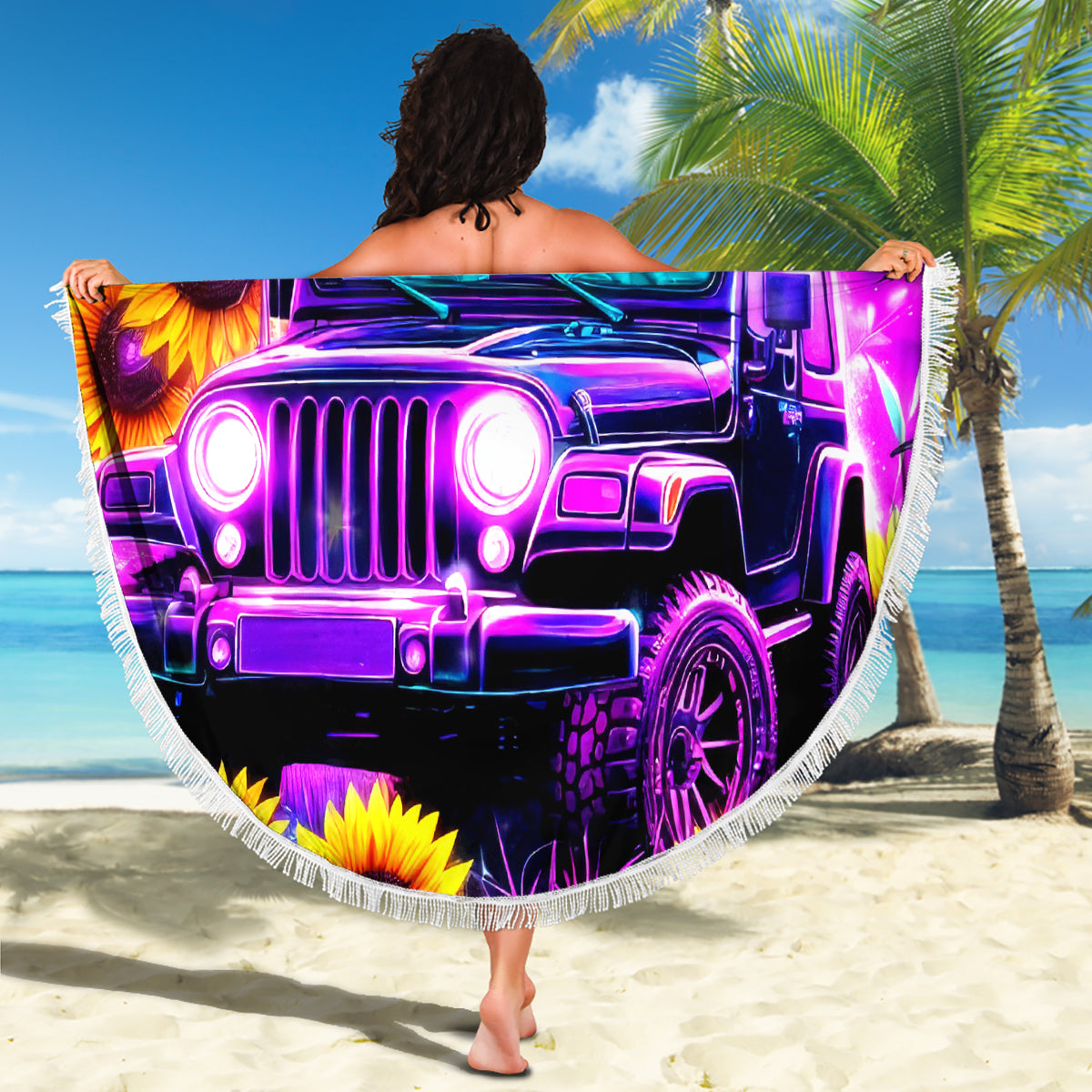 Buffterfly Jeep Beach Blanket The Best Grandmas Drive Jeeps