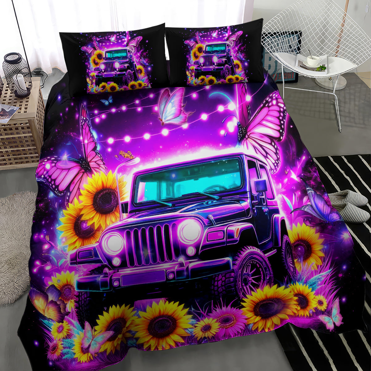 Buffterfly Jeep Bedding Set The Best Grandmas Drive Jeeps